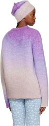 ERL Purple Gradient Sweater