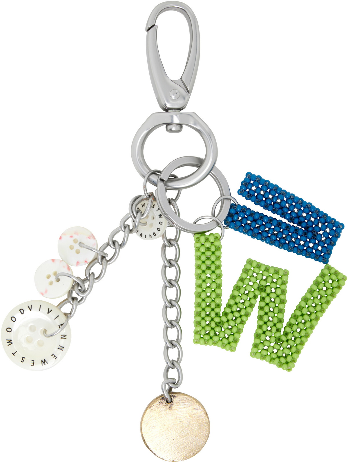 Vivienne Westwood 'VW & Buttons' Keychain