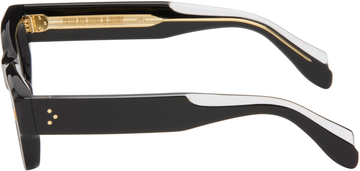 Cutler and Gross Black 1419 Rectangle Optical Glasses
