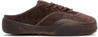 ERL Brown Corduroy Camino Sneakers