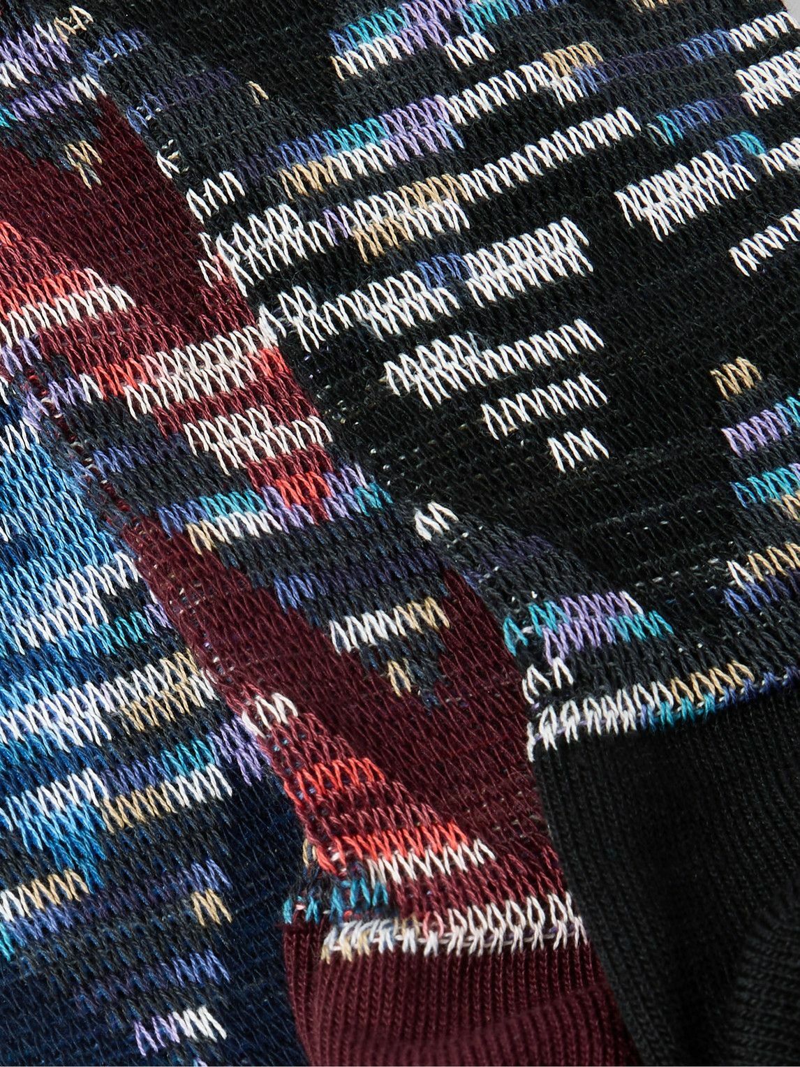 Missoni - Three-Pack Crochet-Knit Cotton-Blend Socks - Multi