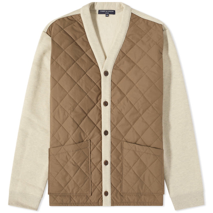 Photo: Comme des Garçons Homme Quilt Front Cardigan