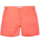 Orlebar Brown - Bulldog Mid-Length Swim Shorts - Orange