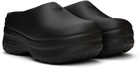 adidas Originals Black Adifom Stan Smith Mules