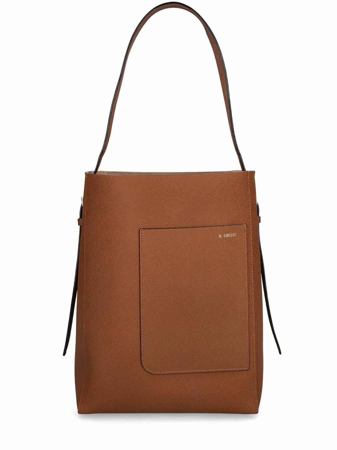 VALEXTRA - Medium Bucket Leather Tote Bag Valextra