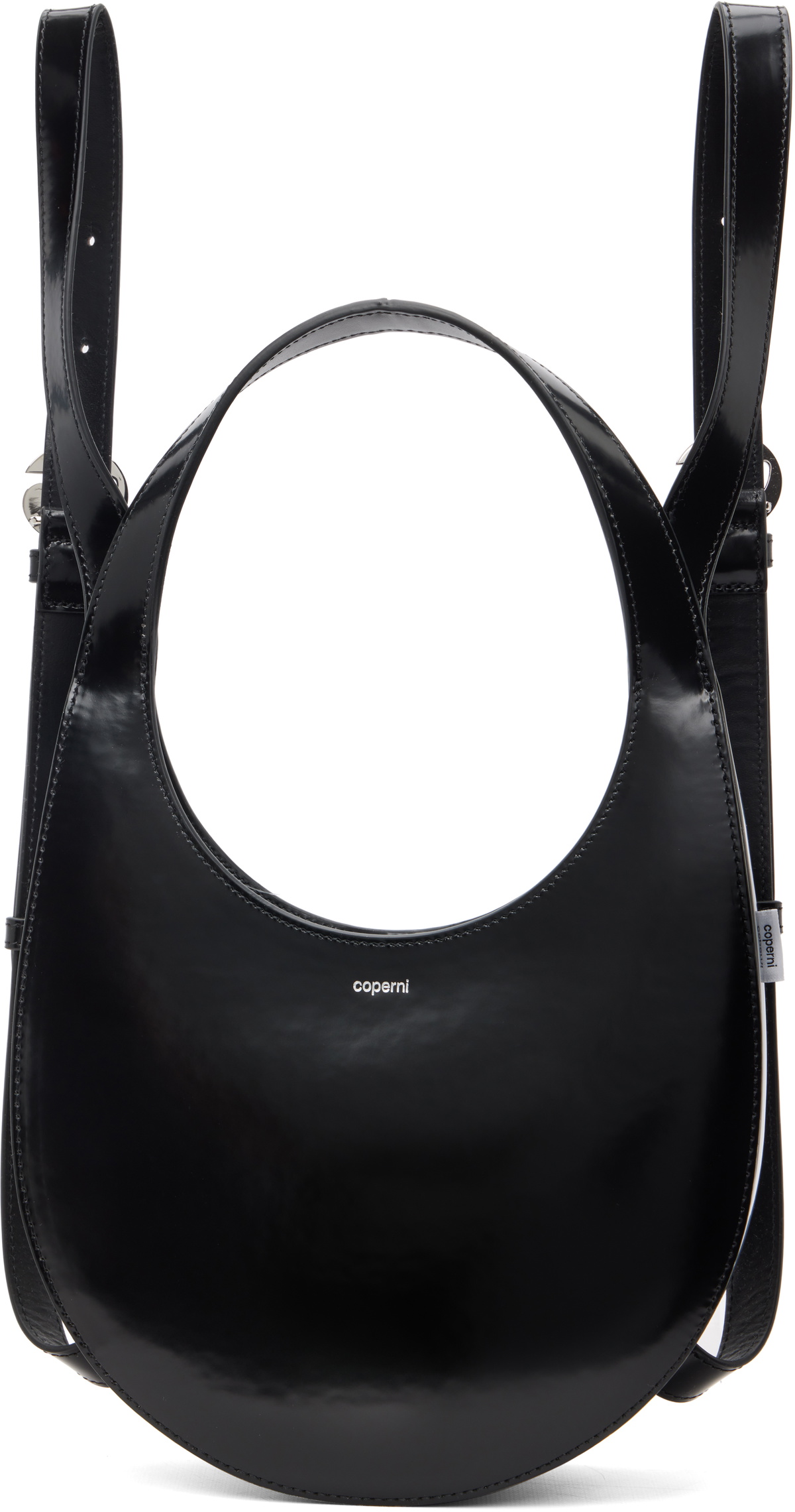 Coperni: Black Swipe Backpack | SSENSE