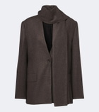 Toteme Tie-neck blazer