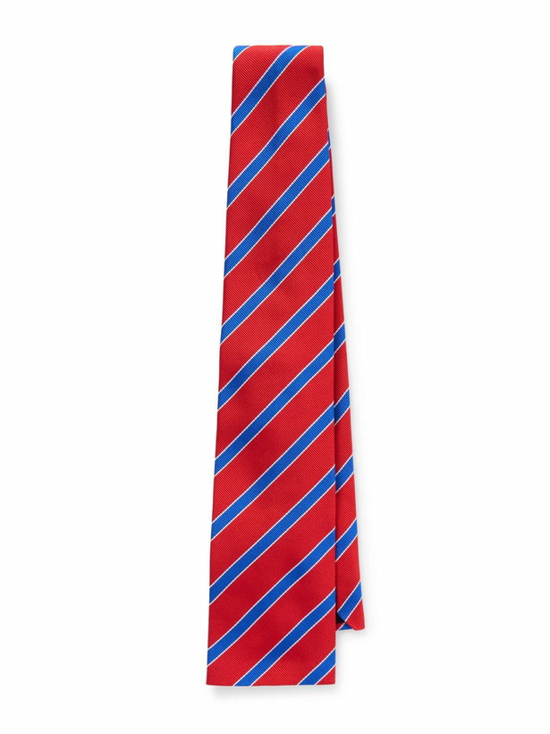Photo: CELINE - 8.5cm Striped Silk-Twill Tie