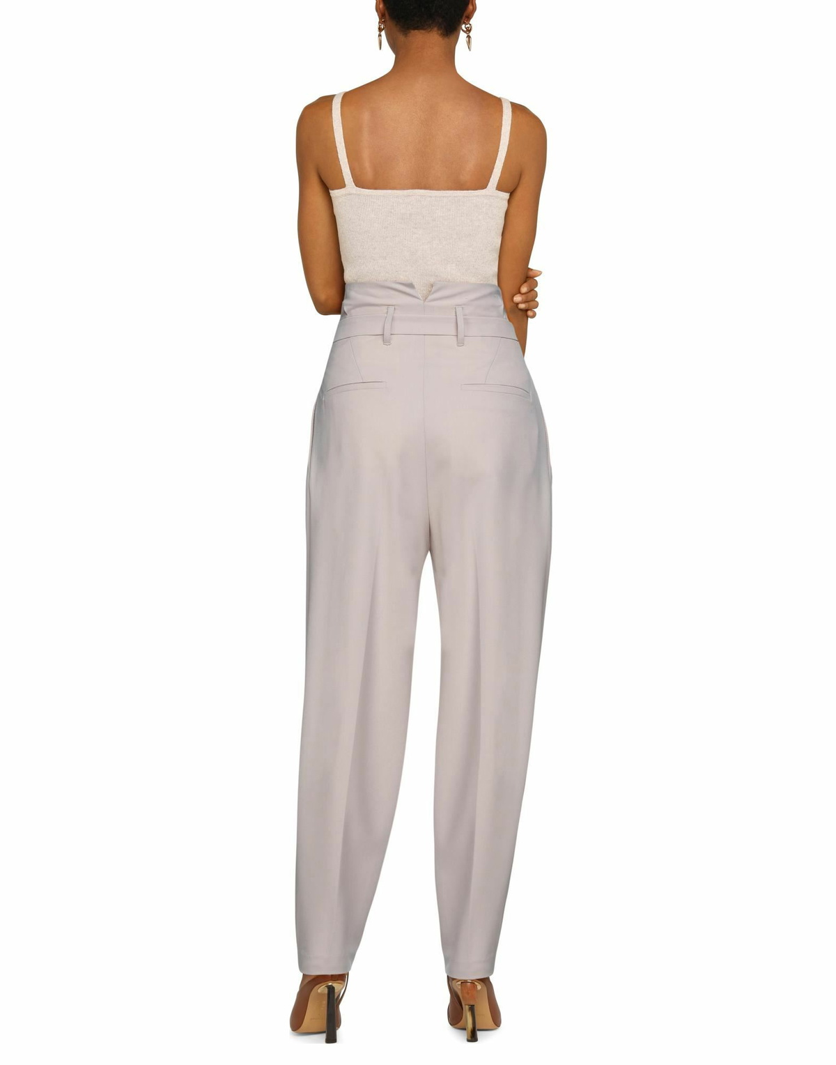 Jucca Womens Pants in Beige