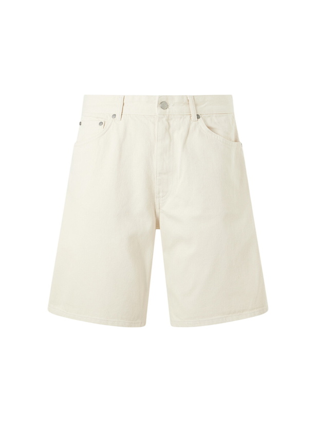 Photo: NN07 - Otis Straight-Leg Organic Denim Shorts - Neutrals
