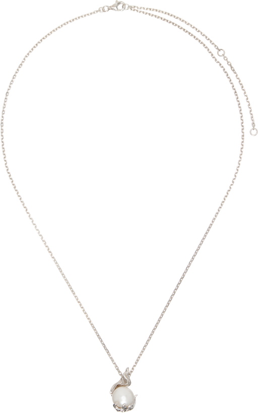Photo: Alan Crocetti SSENSE Exclusive Pearl In Heat Necklace