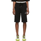 Dolce and Gabbana Black Milano Basketball Shorts