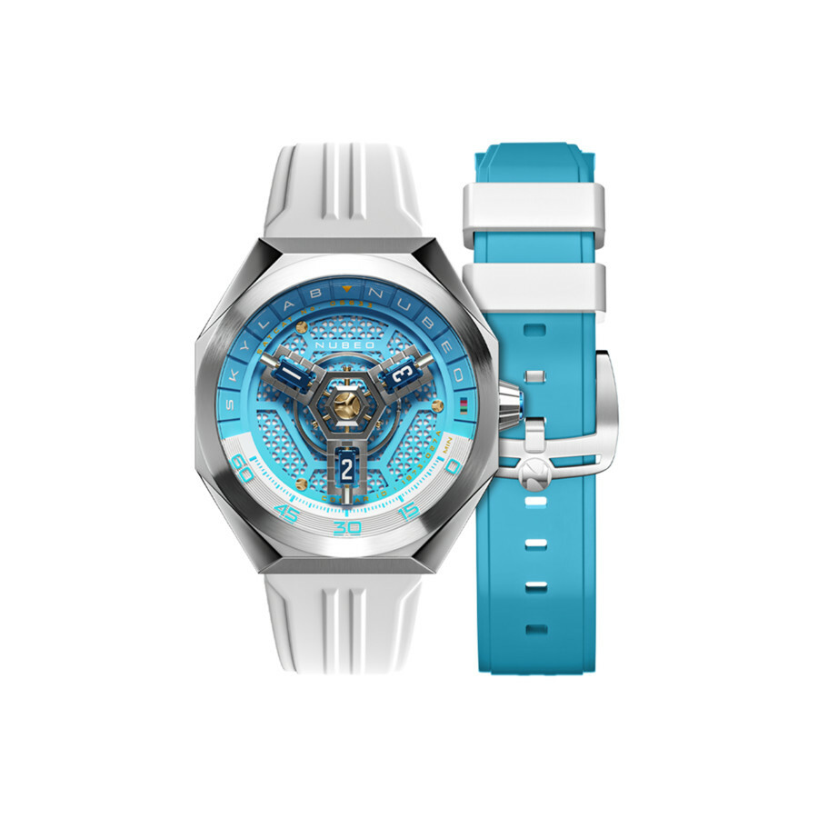 Nubeo Skylab Blue Dial Mens Watch NB-6083-07
