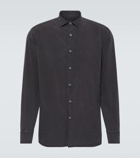 Zegna Silk Oxford shirt