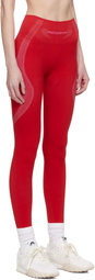 MISBHV SSENSE Exclusive Red Jacquard Sport Leggings