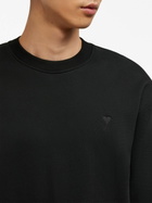 AMI Paris Black Ami De Coeur Cotton Sweatshirt