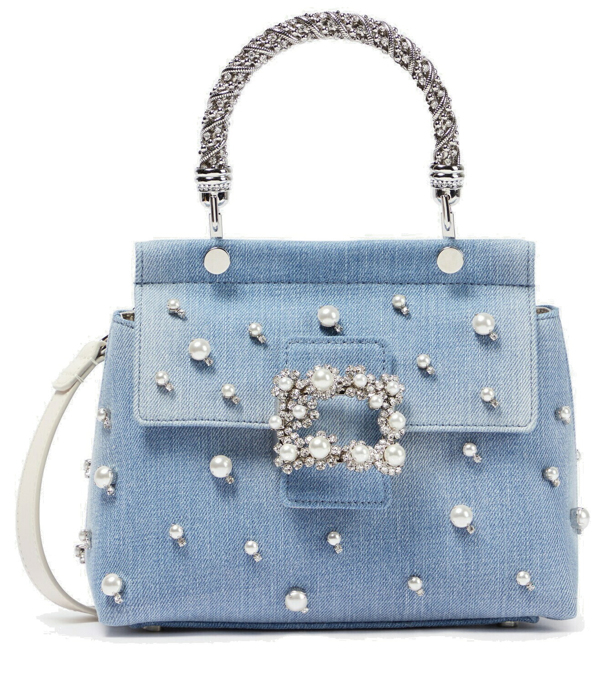 トートバッグ Roger Vivier 'Belle Vivier Vanity' mini handbag Roger Vivier Roger Vivier Belle Vivier Mini Vanity Bag