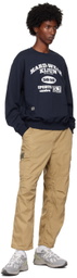Kijun Navy 'Hard-Wear' Sweatshirt