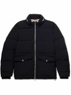 Brunello Cucinelli - Quilted Shell Down Jacket - Blue