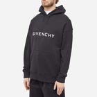 Givenchy Men's Logo Hoody in Black