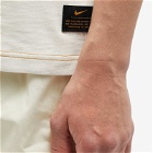 Nike Men's Life Short Sleeve Knit Top in Phantom/Gold Suede