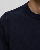 Stone Island Knitwear Lambswool Blue - Mens - Pullovers