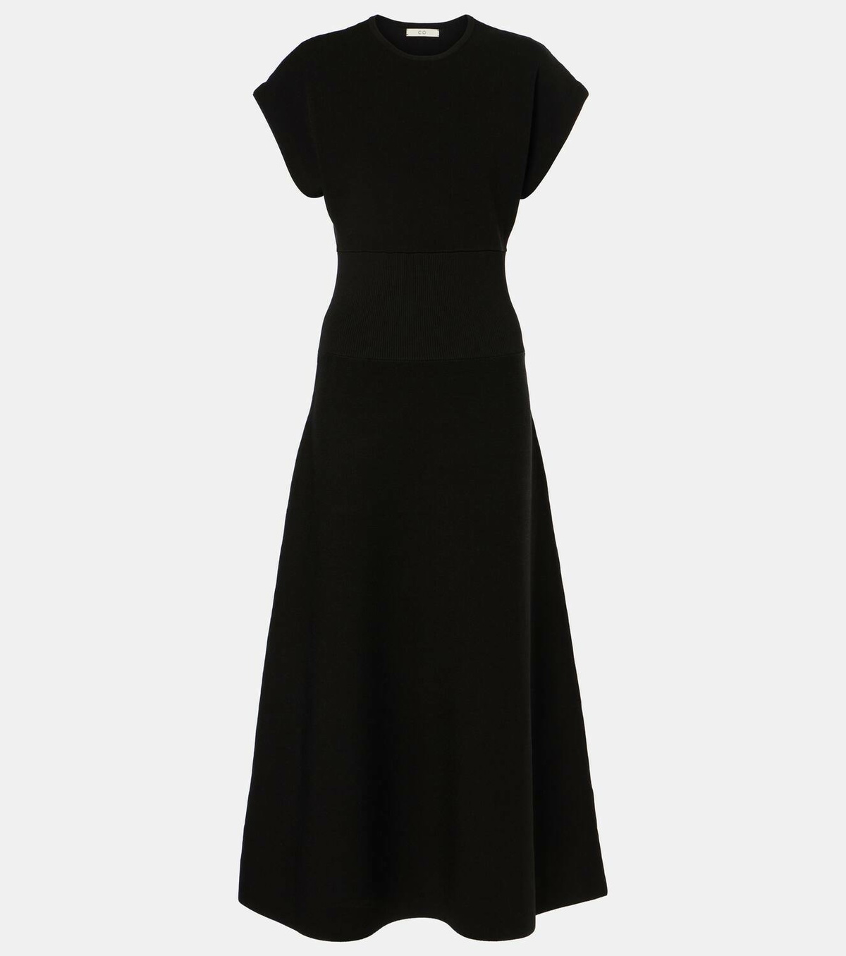 chinese dress ladies Leau Como Cap Sleeve Maxi Dress in Black at Nordstrom, Size Medium main image 0