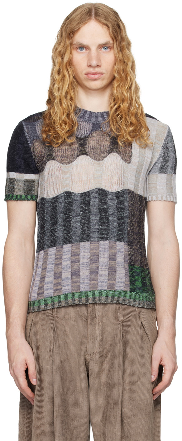 Eckhaus Latta Multicolor Aurora T-shirt