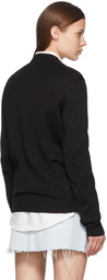 AMI Alexandre Mattiussi Black Ami de Cœur Sweater