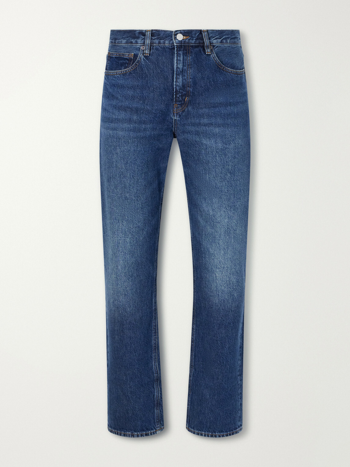 FRAME - The Classic Straight-Leg Jeans - Blue