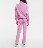 Palm Angels - Glitter jersey track jacket
