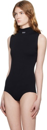 Off-White Black 'OFF' Stamp Rib Bodysuit