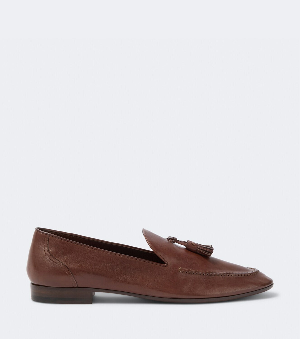 The Row Caden leather loafers