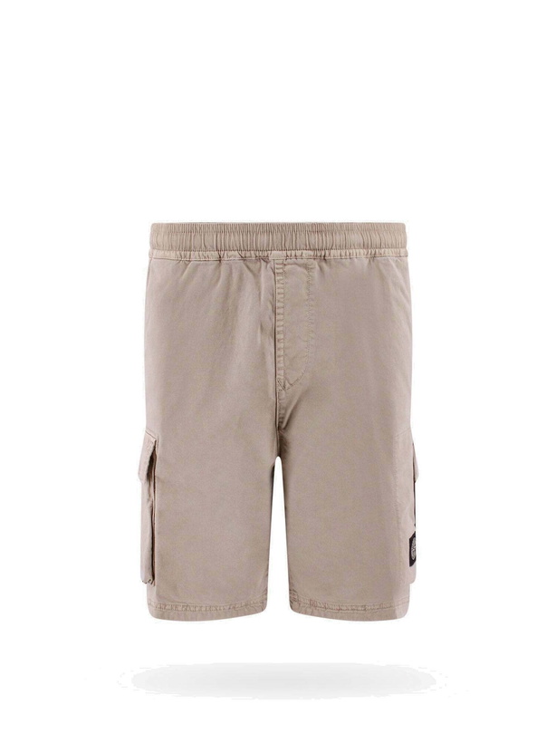 Photo: Stone Island   Bermuda Shorts Beige   Mens