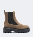 Hogan H700 suede ankle boots