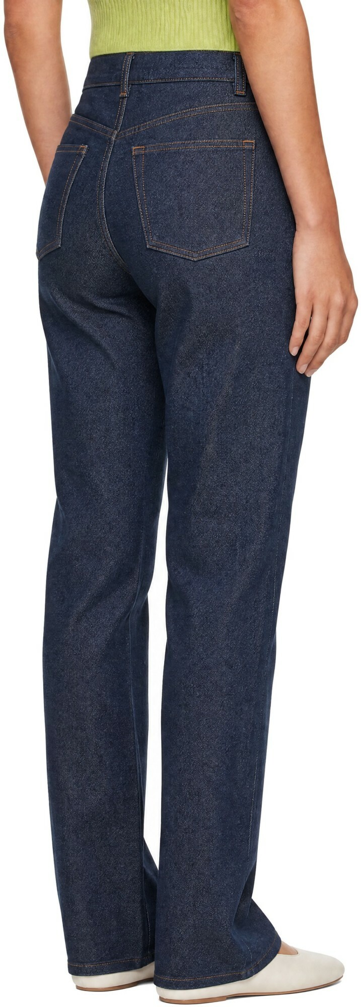 A.P.C. Blue Domino Jeans