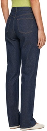 A.P.C. Blue Domino Jeans