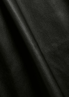 Stouls 05 Stretch-leather T-shirt Black