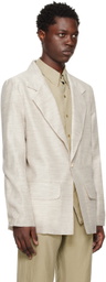 Gabriela Coll Garments Gray No.206 Blazer