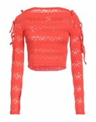 Won Hundred Womens Sweater in Tomato red