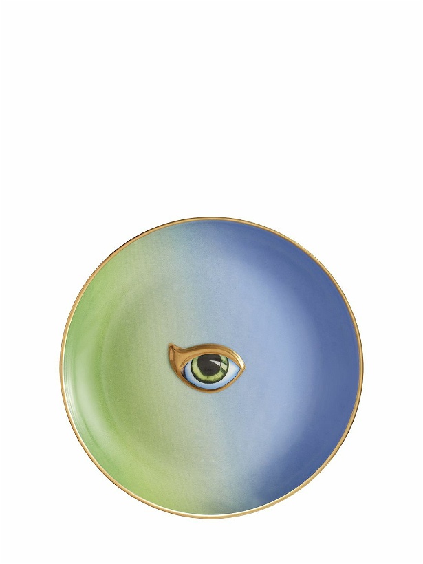 Photo: L'OBJET - Lito Green & Blue Porcelain Plate