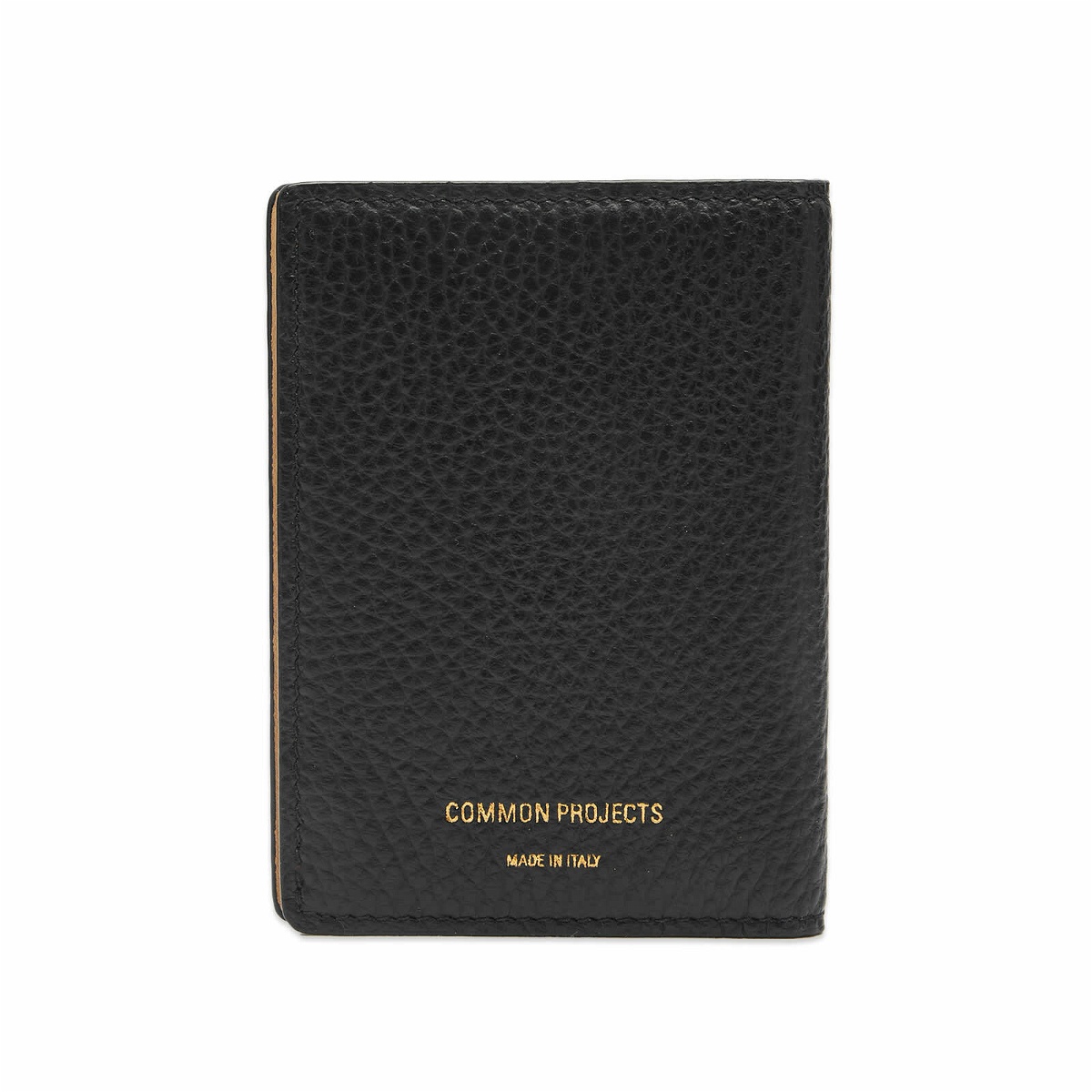 Photo: Common Projects Card Holder Wallet in Black Textured