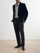 TOM FORD - Shelton Velvet Tuxedo Jacket - Green