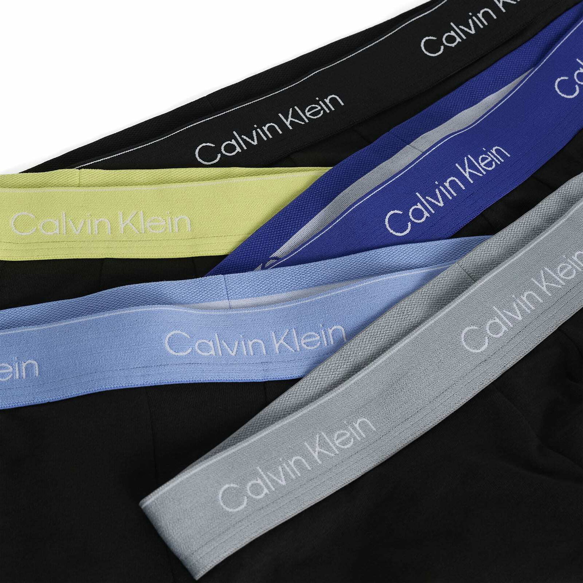 Calvin Klein Men's Icon Boxer Brief - 5 Pack in Black/Blue/Green/Grey