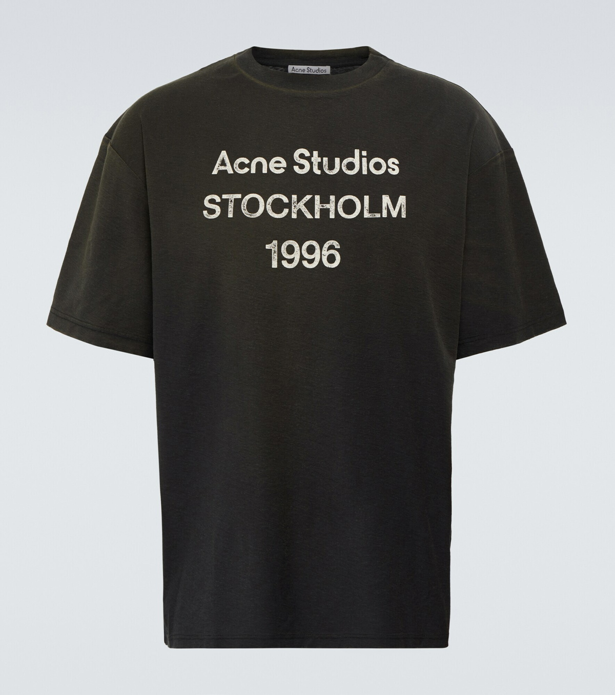 Acne Studios - Logo-print cotton-blend T-shirt