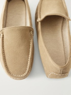 Mr P. - Suede Slippers - Neutrals