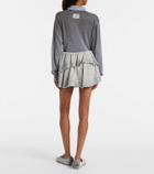 Acne Studios Cotton miniskirt