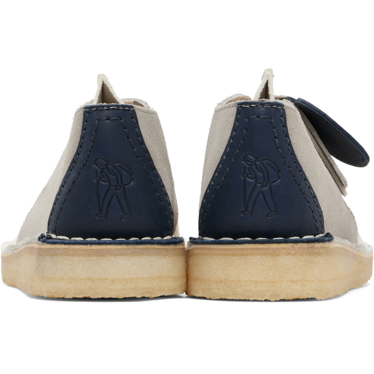 Clarks Originals Gray Desert Trek Derbys
