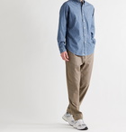 OrSlow - Button-Down Collar Chambray Shirt - Blue