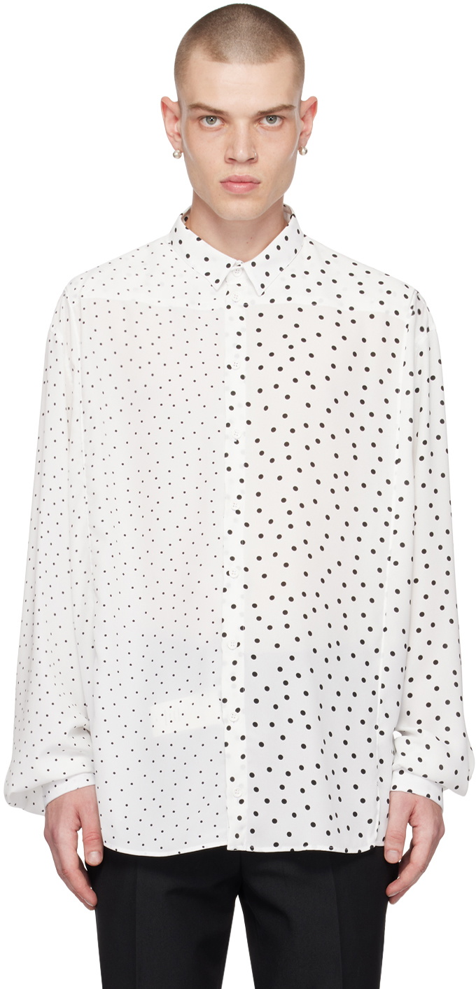 NICOLAS ANDREAS TARALIS White Fluid Shirt